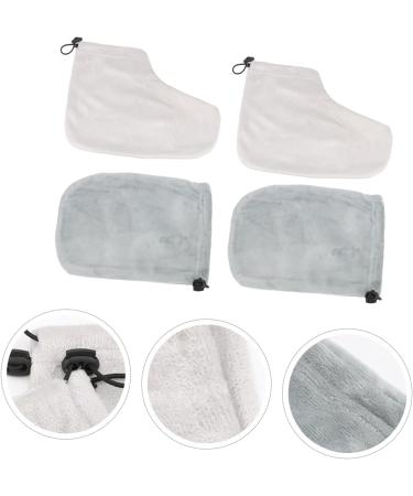 Veemoon 2 Paires Cire Et Accessoires De Paraffine Pour Bain De Couvre-mains De Paraffine Pour Soins Cire Chaude - Buy Online on GoSupps.com