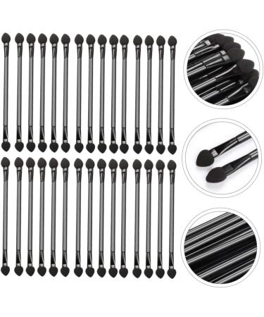 Healeved 60 Pcs Double Ended Eyeshadow Brush Double-headed Eyeshadow Stick Cosmetic Tool Artificial Fiber - Buy Online on GoSupps.com