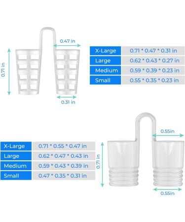 BANGBREK Anti Snoring Nasal Dilators - 8 PCS Silicone Vents for Snore Relief - Buy Online on GoSupps.com