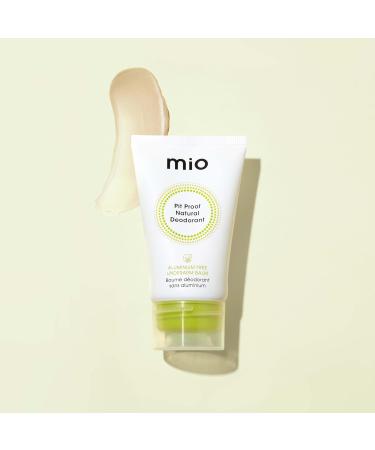 Mio Pit Proof Natural Deodorant 2.5 fl oz | Refreshing Eucalyptus | Nourishing & Natural Underarm Balm | Plant-based - Buy Online on GoSupps.com