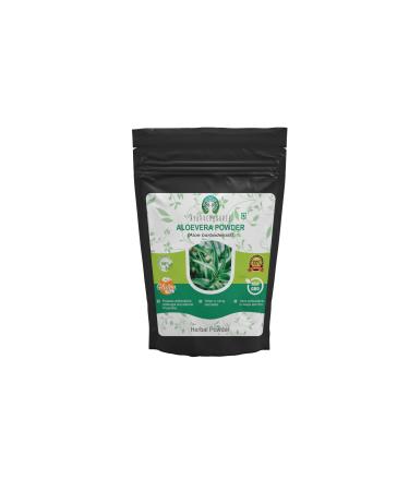 Aloe Vera Leaf Powder 100 Gram - 100% Pure & Naturally Cultivated Aloevera Powder - Aloe Barbadensis - Vegan I Non GMO I Natural Skin Moisturizer