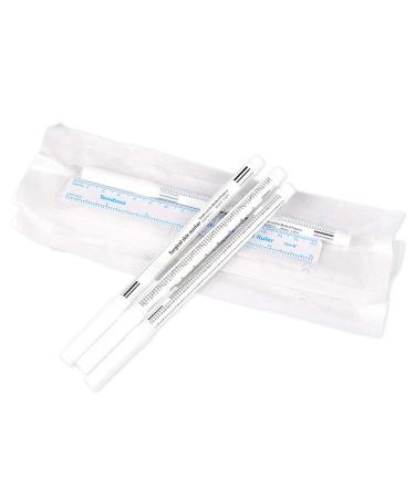 Microblading White Marker Pen Set with Ruler - 2PCS | Permanent Makeup Eyebrow Positioning Tools - Buy Online on GoSupps.com