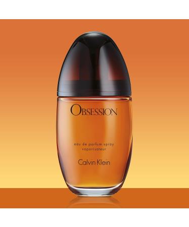 Calvin Klein Obsession Eau de Parfum Ambery Women's Perfume With Notes of Mandarin Bergamot Jasmine & Patchouli Long Lasting Fragrance 1.7 Fl Oz - Buy Online on GoSupps.com