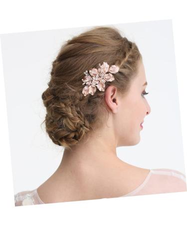 DOITOOL Side Hair Comb Bridal Wedding Hair Comb Bridal Hair Pin Wedding Head Jewelry Wedding Headdress Hair Comb Clip Wedding Headwear Tiara Bride Accessories Wedding Dress - Buy Online on GoSupps.com
