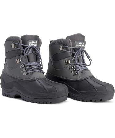 Men's Waterproof Duck Hiking Short Ankle Boots Size 9 - Grey - Buy Online on GoSupps.com
