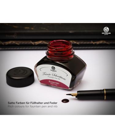Encre premium pour stylos-plume et plumes diff rents coloris 30 ml 30 ml bourgogne 30 ml Burgunder - Buy Online on GoSupps.com