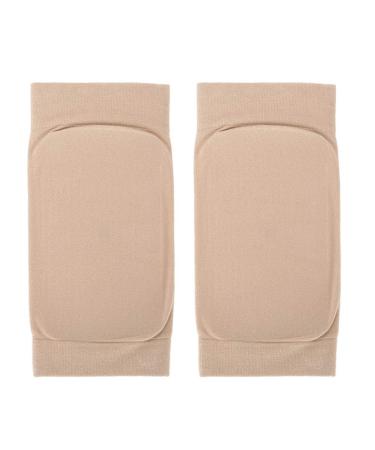 Soft Elastic Ankle Sleeve Silicone Protective Pad Breathable Foot Heel Crack Sock Transform Rough Cracked Heels Cushion Ankle Area for Ice Skating Boots ( square silicone square silicone