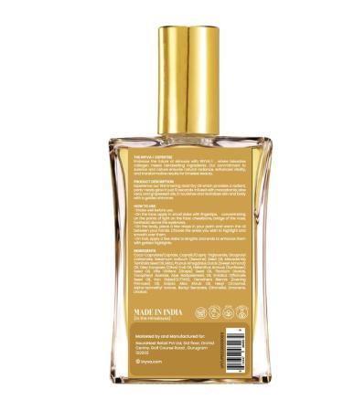 Dry Body Oil Collection | Nourishing & Lightweight Oils| Gold Shimmer & Elixir Radiance Variants | Non-Greasy Quick-Absorbing Formula | Vegan & Cruelty-Free (Gold Shimmer 3.38 Oz) Gold Shimmer 3.38 Fl Oz (Pack of 1) - Buy Online on GoSupps.com