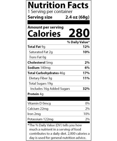 Appleways Whole Grain Chocolate Chip Oatmeal Bar 2.4 oz - Pack of 12 - Buy Online on GoSupps.com