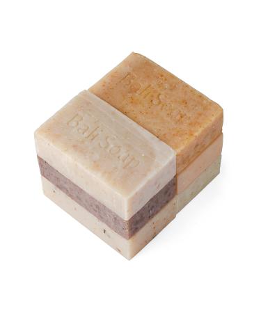 Bali Soap - Green Collection 6pc Variety Scent Bar Soap for Men & Women - Handmade, Vegan, All Natural - Ideal for Face, Hand, Body - 3.5 Oz each - Buy Online on GoSupps.com