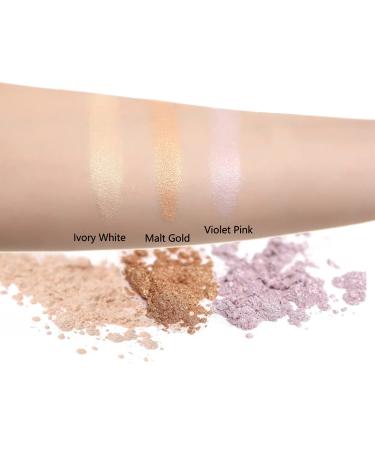 Ksndurn Ivory White Glitter Highlighter Powder Spray - Shimmer Makeup Spritz - Buy Online on GoSupps.com