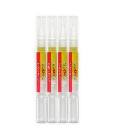 Bliss Kiss Nail Oil Cuticle Pen w/Vitamin E & JojobaNail Strengthener Nail Growth Treatment for Brittle, Peeling, Breaking, Thin nails Fragrance-Free Fragrance Free