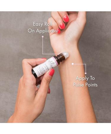 Ellia Lavender Essential Oil Roll-On | 100% Pure Therapeutic Grade | 10ml (0.34 Fl Oz) - Relax & Rejuvenate - Buy Online on GoSupps.com