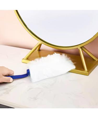 EKSMA Disposable Duster Kit - Short Handle Cleaning Brush with 30 Count Duster Refills Efficient Blue and White Dust Lock Technology - Buy Online on GoSupps.com