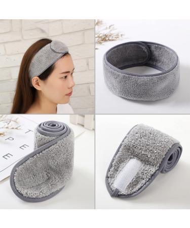 Androxeda Terry Cosmetics Headband | Hair Protection Band with Velcro | Washable Makeup & Yoga Accessory - Buy Online on GoSupps.com