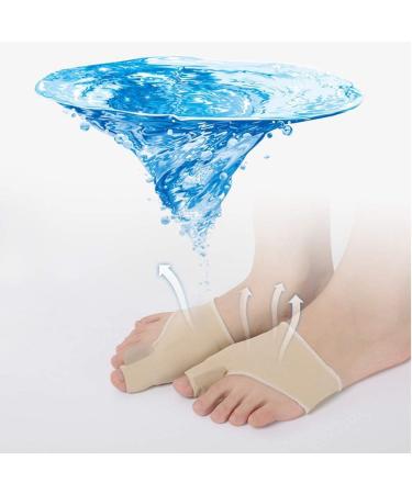 Bunion Foot Sleeve with Gel Pad for Hallux Valgus Pain Relief - Day and Night Support - Buy Online on GoSupps.com