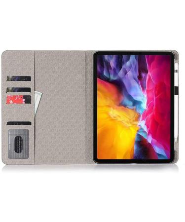 2020 iPad 12.9 Case Jennyfly Screen Protector Business Cover with Card Slot & Money Pocket Premium PU Leather Hand Free Stand Cover with Pen Holder for 2020 4th Gen iPad Pro 12.9 - Dark Blue 2020 iPad Pro 12.9(4th Gen) Dark Blue - Buy Online on GoSupps.com