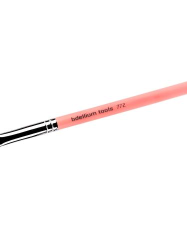 Bdellium Tools Pink Bambu 772 Small Shader Brush - Professional Makeup Brush with Soft Synthetic Fibers for Precise Shading | International Shipping Available - Buy Online on GoSupps.com
