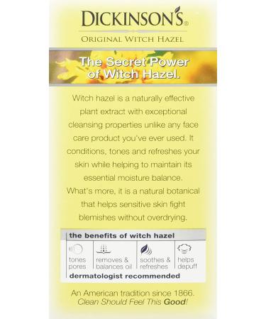 Buy Dickinson Brands Original Witch Hazel Towelettes - 20 Refreshing Cleansing Wipes, Perfect for On-the-Go - Buy Online on GoSupps.com