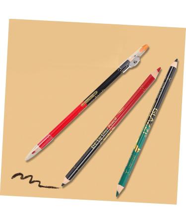 Healeved 12pcs Lip Liner Eyeliner Eyebrow Pencil Lip Liner Pencil Eyeliner Black Gel Eyeliner Wooden - Buy Online on GoSupps.com