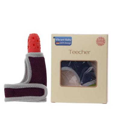 Max-Tonsen Baby Silicone Molar Finger Protection | Anti-Thumbing & Bite Relief - Yellow - Buy Online on GoSupps.com
