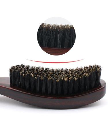 Buy Hrippy Beard Brush - Wild Boar Bristle Hair Brush & Professional Facial Shaving Tool for Men | Mustache-Cleaning Hairdressing Salon Tool - Buy Online on GoSupps.com