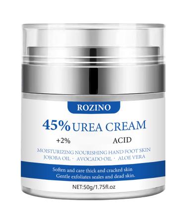 Urea Cream 45% Urea Foot Cream Foot Cream for Cracked Heels and Dry Skin Athletes Foot Cream Cracked Heel Repair Cream Cracked Heel Repair Cream for Feet and Hand
