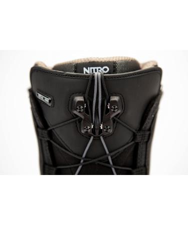 Nitro Snowboards Men's Anthem TLS 22 - All Mountain Freeride Freestyle Snowboard Boot with Quick Lacing Black 250 - Buy Online on GoSupps.com