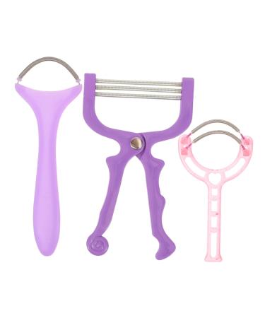 Mobestech pilateur Facial Ressorts Portable 3 Pi ces Petit Format pilation du Visage pour Femmes Nettoyage Pr cis des Poils Usage Visage Cou et L vres Usage Professionnel