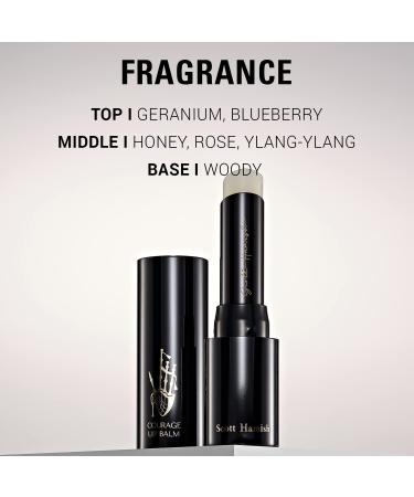 Courage Lip Balm for Men | Hydrating Shea Butter & Cica Formula | Anti-Aging Moisturizer for Dry Chapped Lips | 0.12oz - Buy Online on GoSupps.com