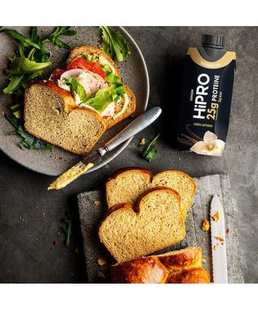  HiPRO Danone HiPRO Protein Drink - Vanilla - 24 x 330 ml - High in Protein No Added Sugars Lactose Free - Buy Online on GoSupps.com
