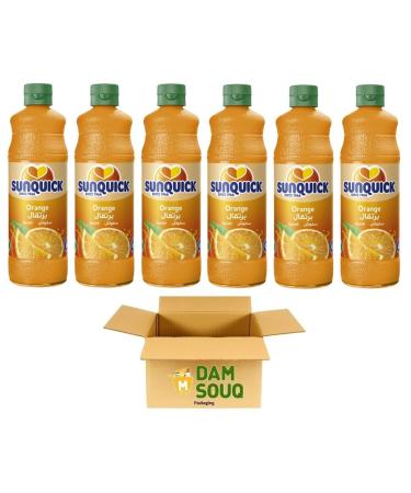 Damsouq Multipack Sunquick Orange Syrup (6x 700ML)