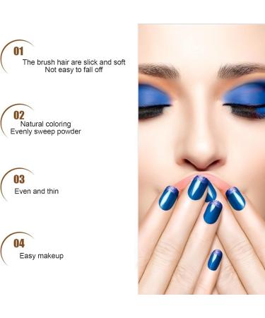 Cosmetic Brush Portable Professional Cosmetic Brush 10pcs Eyeshadow Brush for Travel Use for Home Use - Buy Online on GoSupps.com