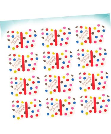 Zerodeko Kids' Party Supplies 100pcs Lollipop Decoration Packaging Decoration Card Lollipop Card Message for Lollipop Cartoon Decorative Card Kids Party Supplies - Buy Online on GoSupps.com