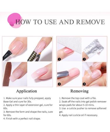 GZMAYUEN White Builder Gel for Nails 15 ml Nail Extension Builder Gel UV Gel Nail Extension Nail Art Manicure White UV Fibreglass Nail Gel for Nail Studio - Buy Online on GoSupps.com