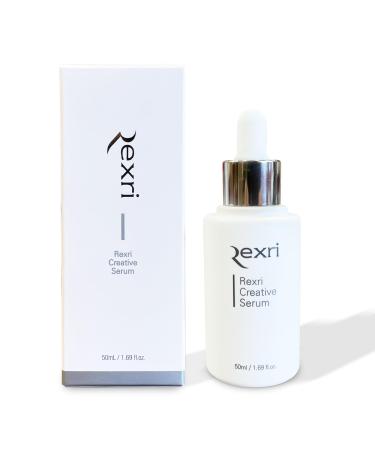 Raffine J Rexri Creative Serum Enhance Collagen & Hyaluronic Acid Deep Hydration with Walnuts Correct & Enrich Your Skin Eucommia Leaf Extract Youthful Skin Glow Anti-Aging Wrinkle Improvement Suitable for All Skin Types Korean Skincare (1.69 fl oz)