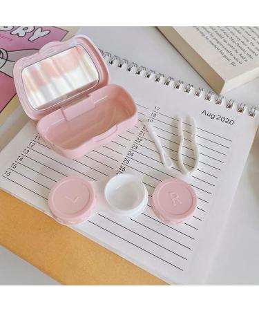 Qingsi Bear Green Contact Lens Box - Cute & Stylish Storage Solution for Lenses - International Shipping Available - Buy Online on GoSupps.com