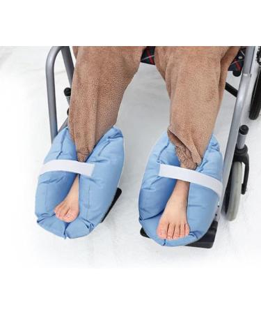 Foot Pillow Heel Cushions Protectors for Pressure Sore & Ulcer Relief - One Pair - Buy Online on GoSupps.com
