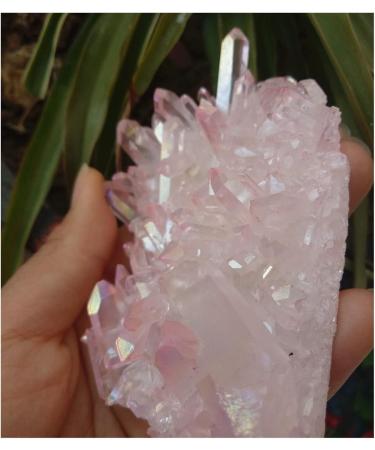 Natural Crystal Stone Cluster Beautiful Aura Angel Quartz Crystal Cluster yuebang JIZTGEDM - Buy Online on GoSupps.com