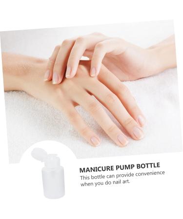  minkissy minkissy 120ml Squeeze Pump Bottles for Manicure Compact Lid Storage Boxes for Nail Polish Remover Travel Storage - Buy Online on GoSupps.com