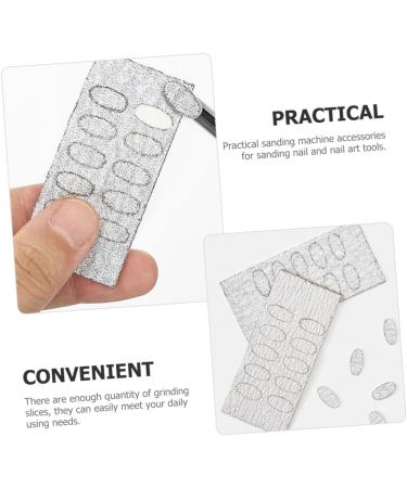 DOITOOL 10 sheets Calluses Pads Grinding Slices Discs Manicure Replacement Oval Replaceable - Buy Online on GoSupps.com