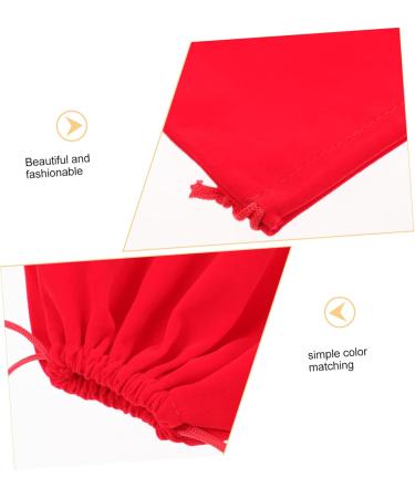 Healeved 3pcs Hair Dryer Storage Bag Dustproof Hair Dryer Bags Hair Blower Bags Travel Blow Dryer Red Flannel - Buy Online on GoSupps.com
