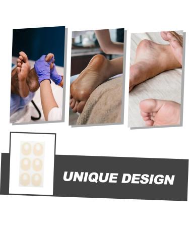 COLLBATH 10 Sheets Patch Callus Cushions for Feet Adhesive Callus Cushions Replaceable Callus Pads Metatarsal Pads Corn Removal for Feet Protector Care Felt As Shown 5.60X4.20X0.20CM - Buy Online on GoSupps.com