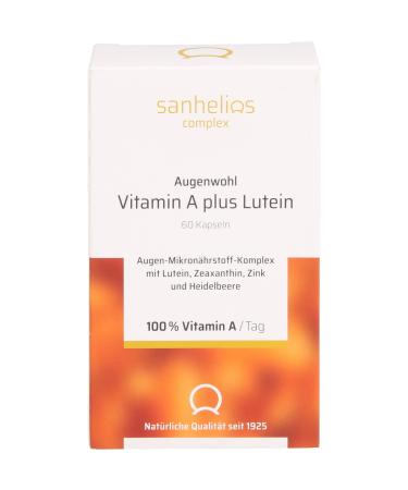 SANHELIOS Eye Health Vitamin A plus Lutein Capsules