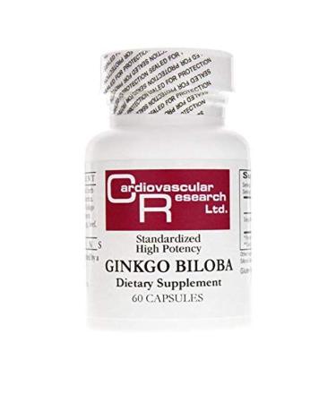 Cardiovascular Research Gingko Biloba White 60 Count