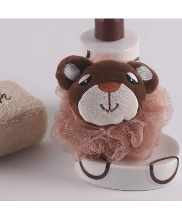 5pcs Bath Ball Body Scrubber Puff - Loofah Shower Sponge & Massager for Smooth Skin | Ideal for Baby & Adults - Buy Online on GoSupps.com