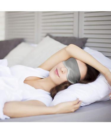 Luxury Sleep Mask Set Soft Eye Masks & Headbands for Women | Night Blindfolds & Storage Bags | Perfect Travel Accessory - Buy Online on GoSupps.com