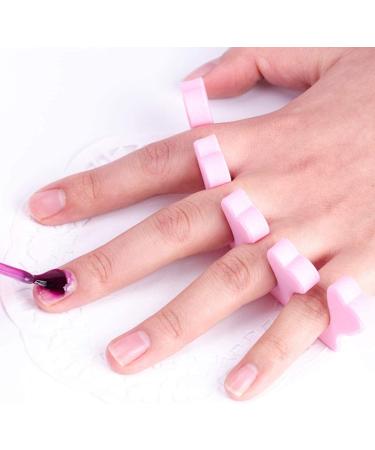 ANCLLO Soft Foam Toe Separators - Pink 12 Pack | Comfortable Durable Foot Care for International Shipping - Buy Online on GoSupps.com