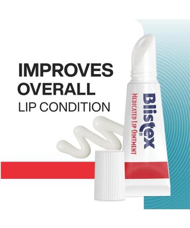 Blistex Medicated Lip Ointment 0.21 Ounce Tube Relieves Cold Sores & Helps Heal Dry Chapped Lips Pain Relief from Lip Sores & Blisters Healing Ointment 3 Count(1 Pack) - Buy Online on GoSupps.com