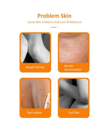 HETHLIF Orange Peeling Lotion Ingredients Whitening and Nourishing Remove Dead Skin for Rough Skin with Easy Application for Bright and Smooth - Buy Online on GoSupps.com